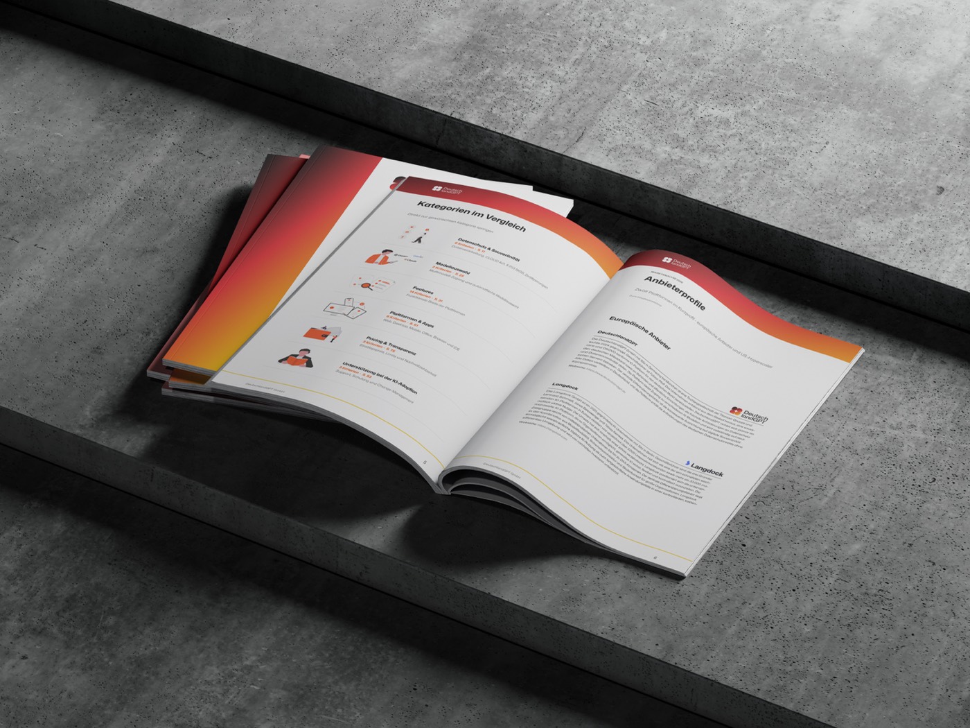 Mockup: KI-Plattform-Anbietervergleich